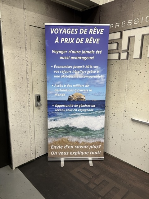 BANNIÈRE RÉTRACTABLE (ROLL UP) – Image 2